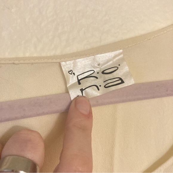 Rona vintage hippie flowy mini dress - Picture 3 of 9